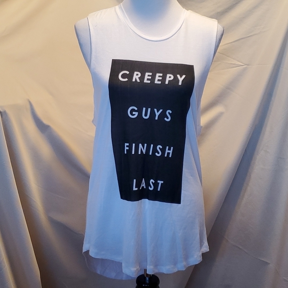 Chrldr Creepy Guys Tee SZ SM